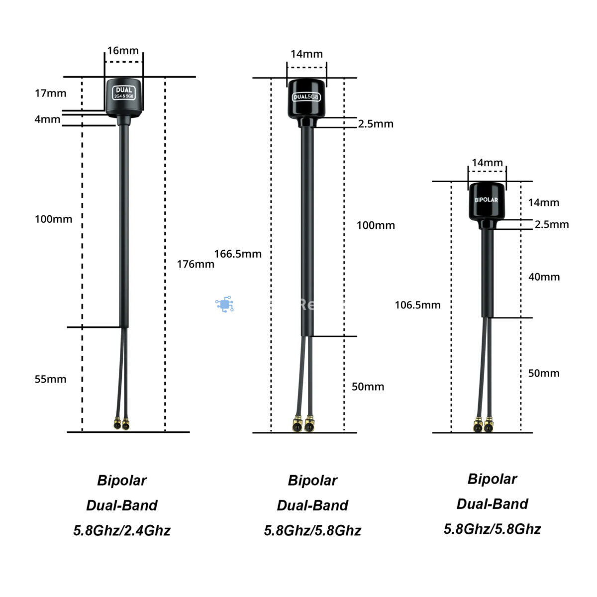 DJI Air Unit O3 / O4 Compatible Antenna Long Range, 14,99 €